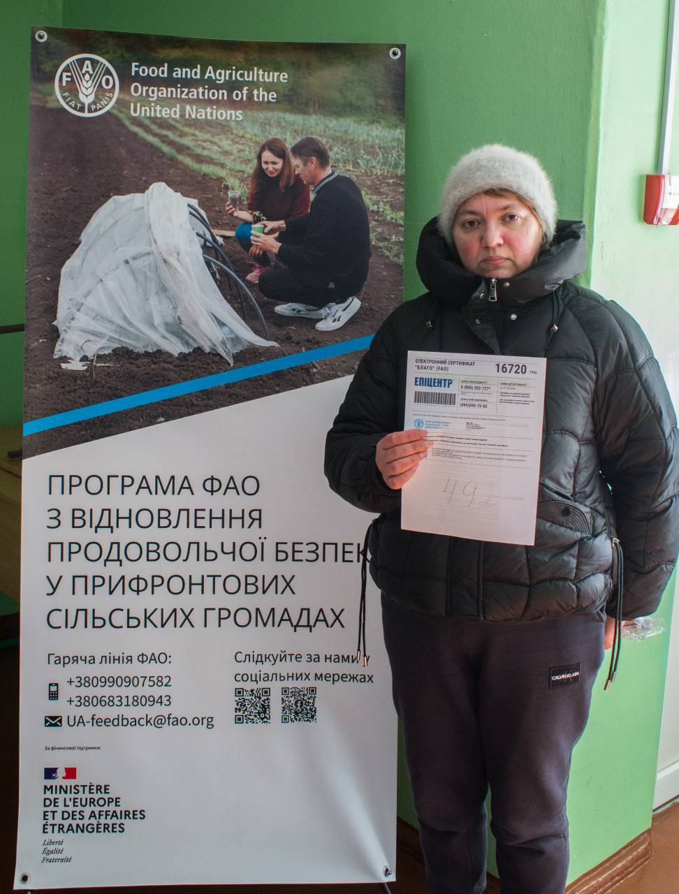 Додатково 500 домогосподарств отримали ваучери на сільськогосподарські ресурси 7