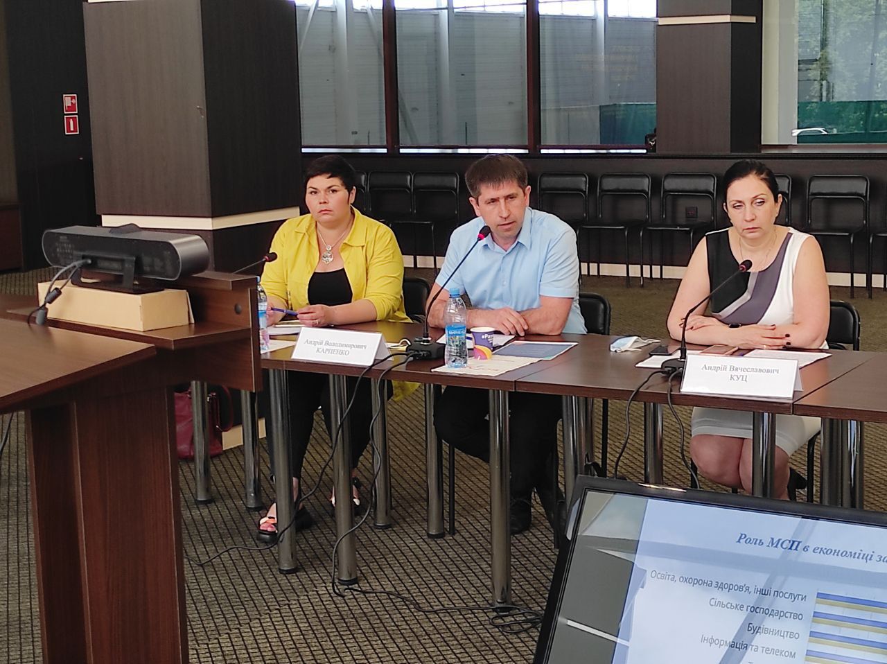 Додатково участь у Круглому столі, присвяченому обговоренню регіональної інфраструктури підтримки ММСП Запорізької області в умовах пандемії COVID-19