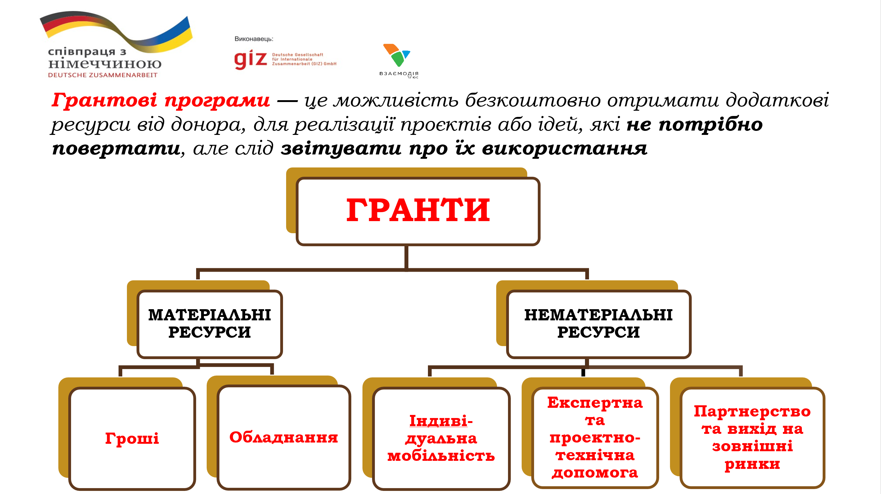 Додатково консультування з залучення зовнішнього фінансування, GIZ 2