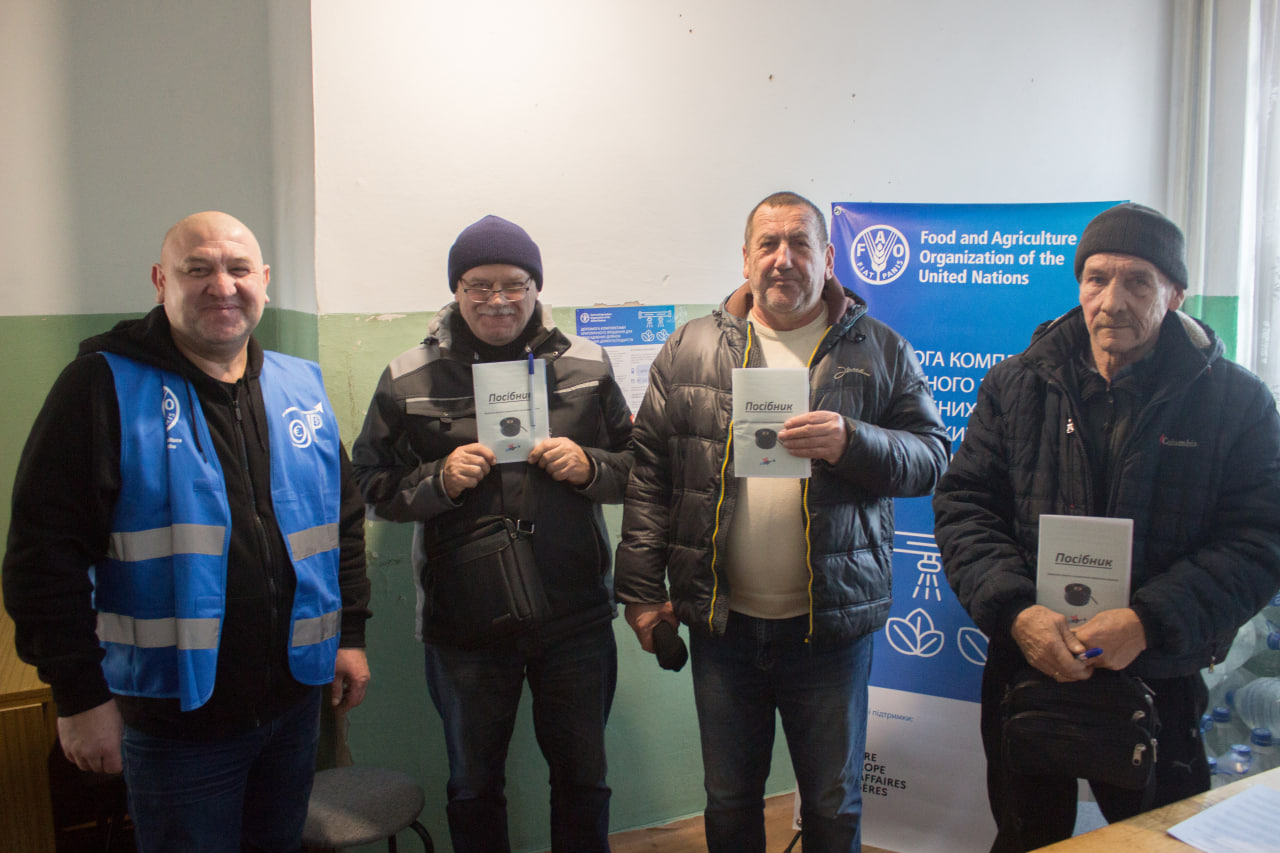 Додатково передача комплектів краплинного зрошення за програмою ФАО 13